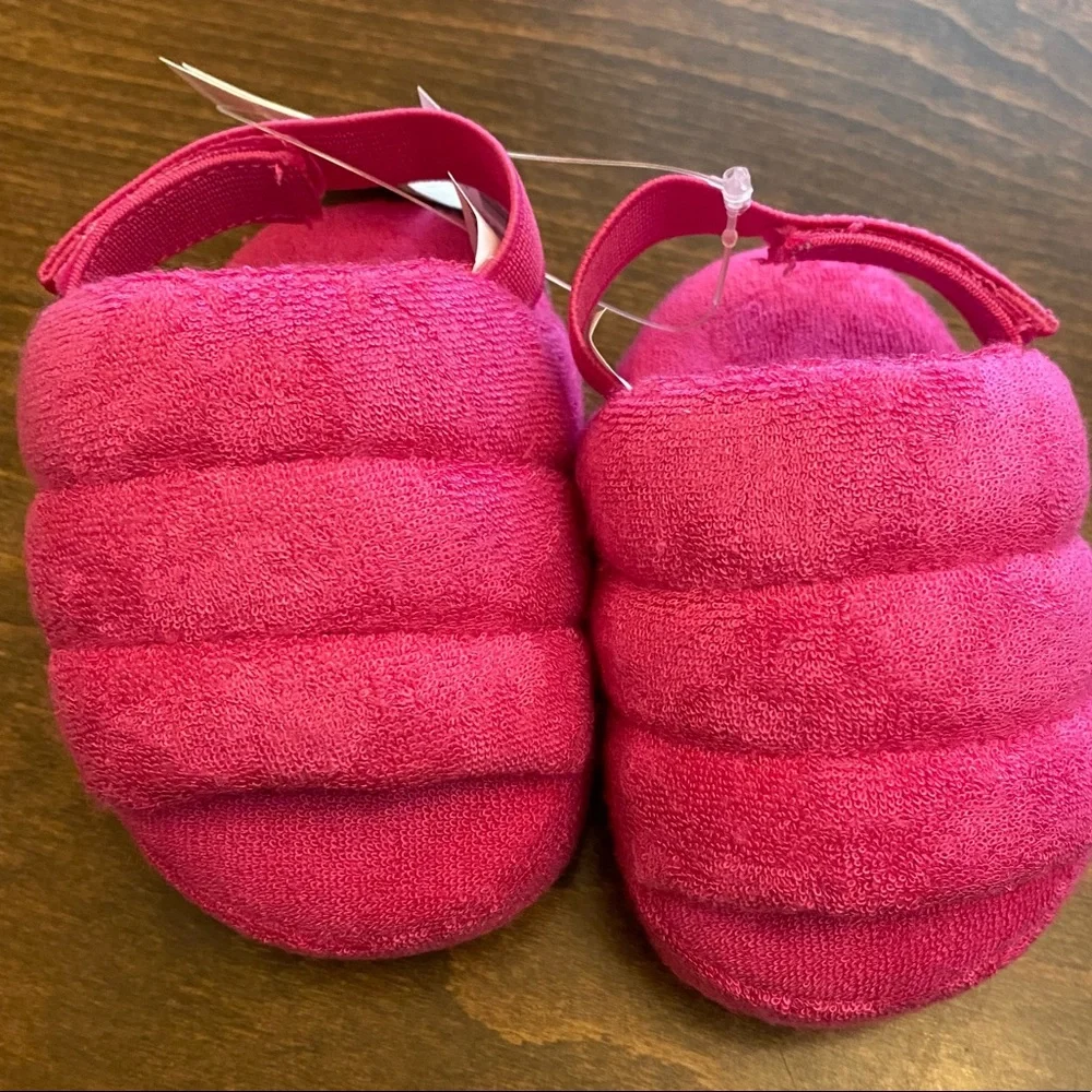 NWT Baby Towel Terry Sandals-3/6 Month